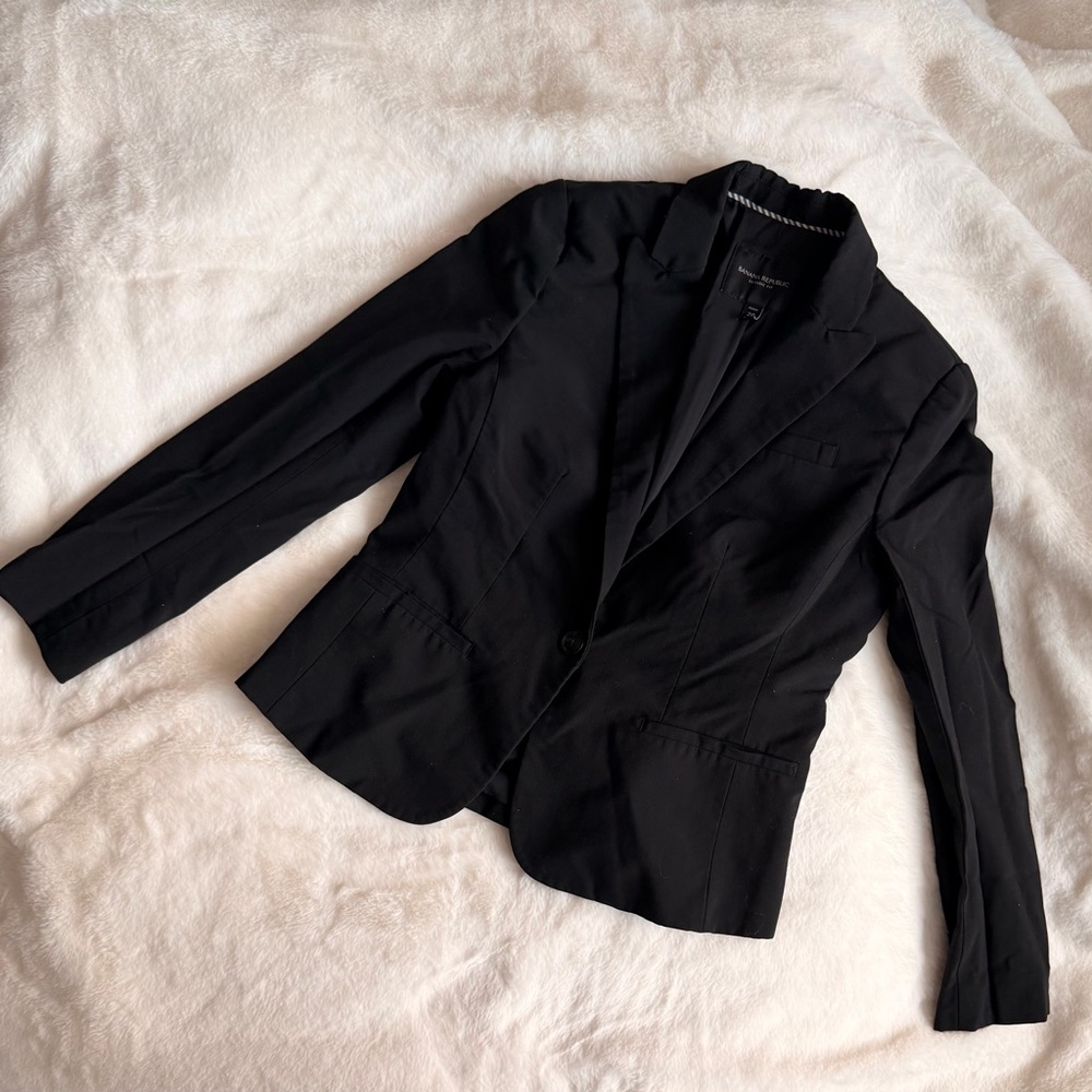 Banana Republic Classic Black Blazer